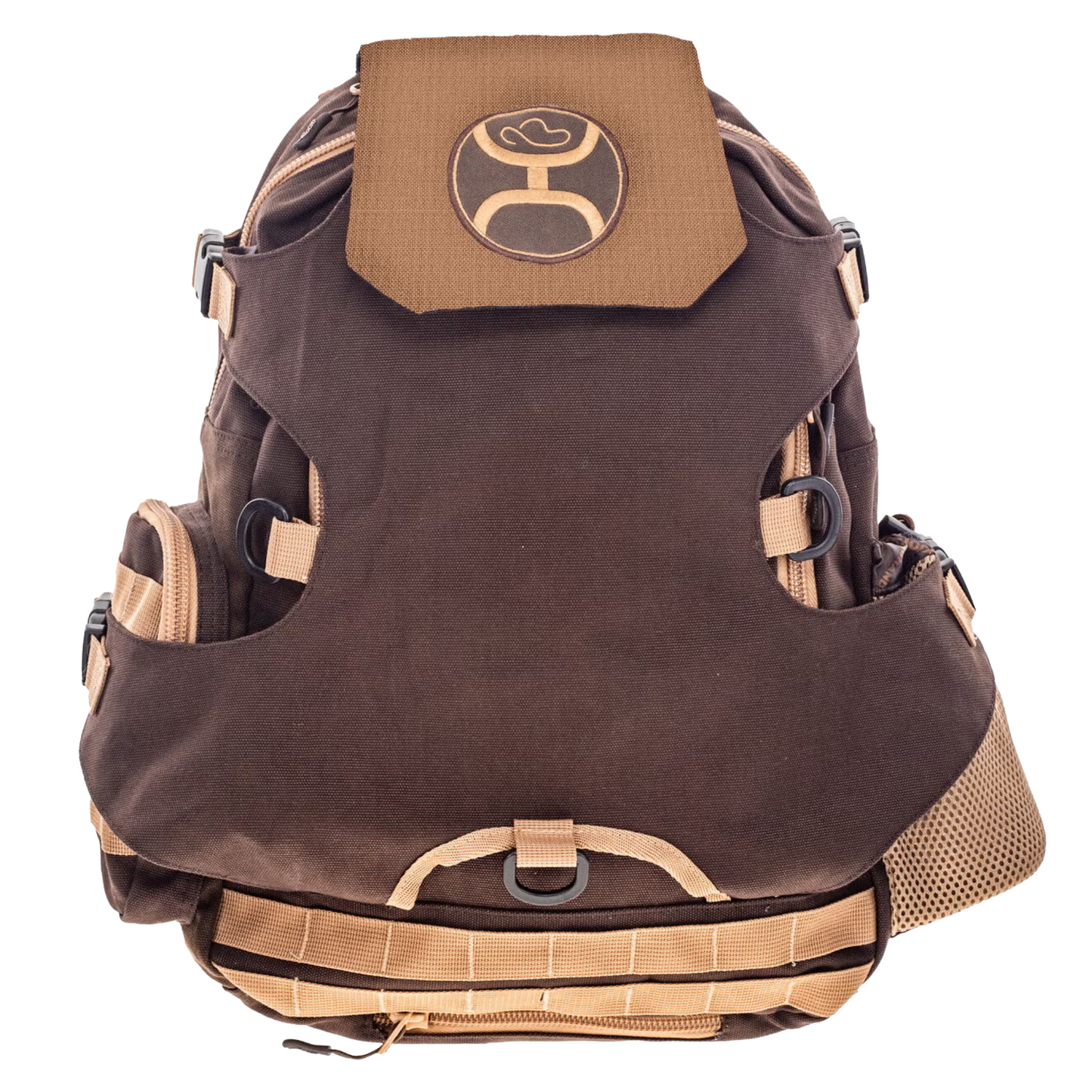 Hooey 'Mule' Brown & Tan Accent Backpack BP2604BRTN