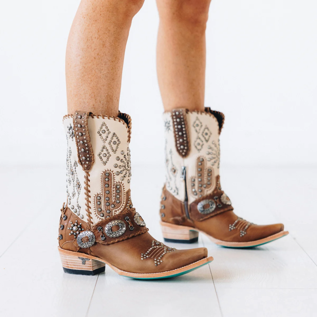 Lane Boots Ladies Secret Journey Desert Clay Midi Western Boot LB0248A
