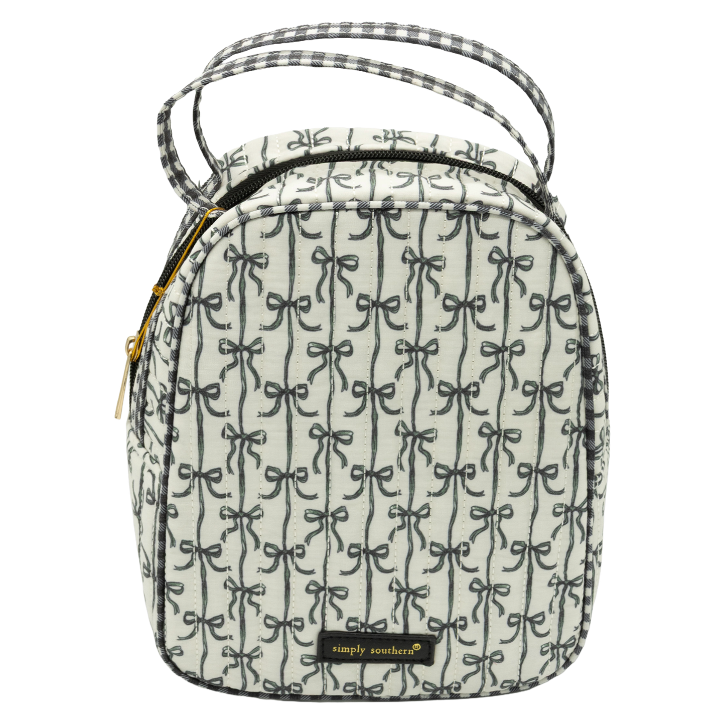 Simply Southern Quilted Lunch Box 0126-BAG-QLTD-LUNCH-BLKBOW