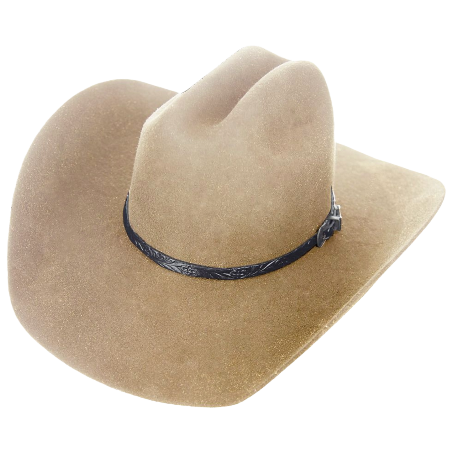 Justin 2X Rock Creek Natural Wool Felt Western Hat JUS13175-NATRL