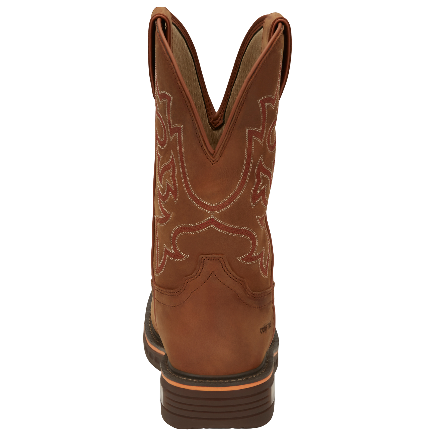 Justin Men's Resistor Russet Brown 11" Waterproof Nano Comp Toe Work Boot CR4016