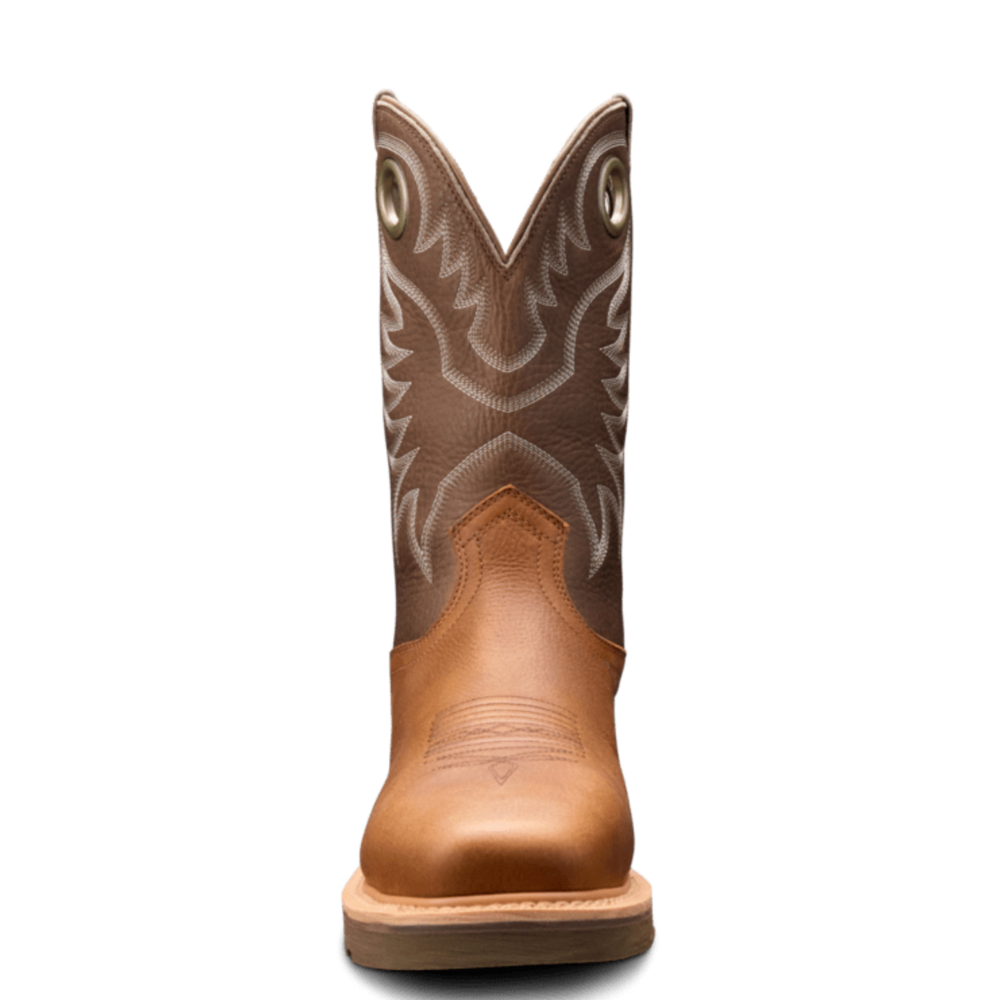 Tecovas Men's The LongHaul Saddle & Fossil Waterproof Composite Toe Work Boot 11144-RST