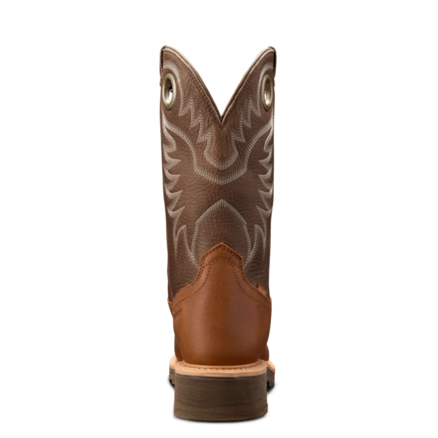 Tecovas Men's The LongHaul Saddle & Fossil Waterproof Composite Toe Work Boot 11144-RST