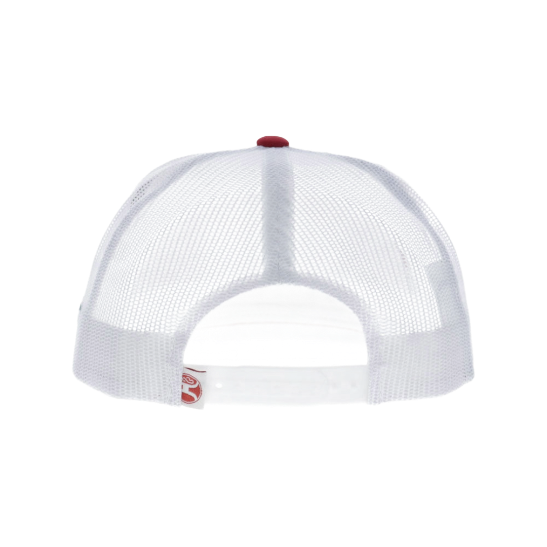 Hooey Liberty Roper Red & White 1776 Patch Trucker Cap 2655T-RDWH