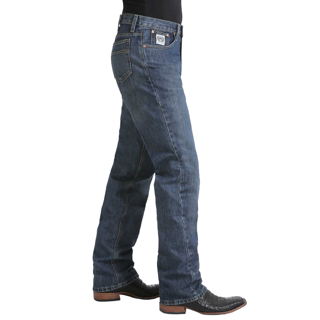 Cinch Men's White Label Dark Stone Indigo Straight Leg Jean MB92834013