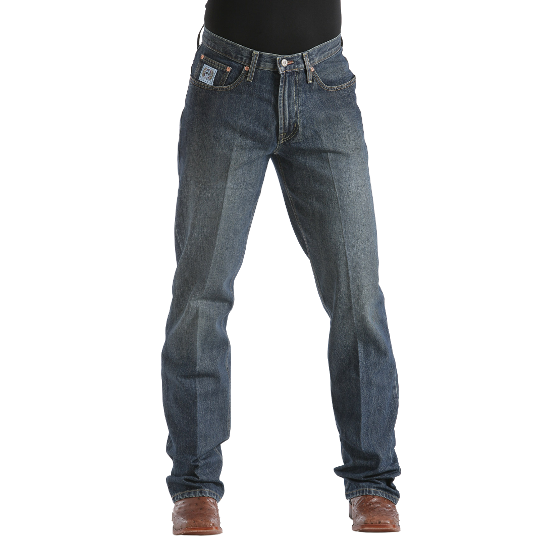 Cinch Men's White Label Dark Stone Indigo Straight Leg Jean MB92834013