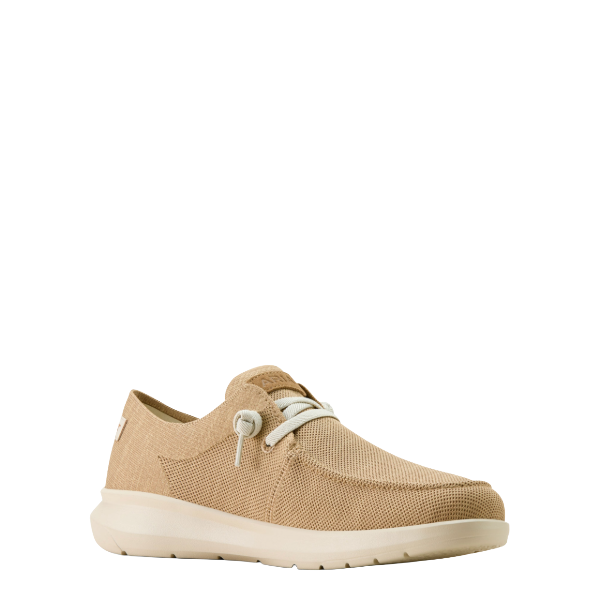 Ariat Men's Light Tan Knit Hilo Slip On Shoe 10064055