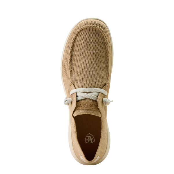 Ariat Men's Light Tan Knit Hilo Slip On Shoe 10064055