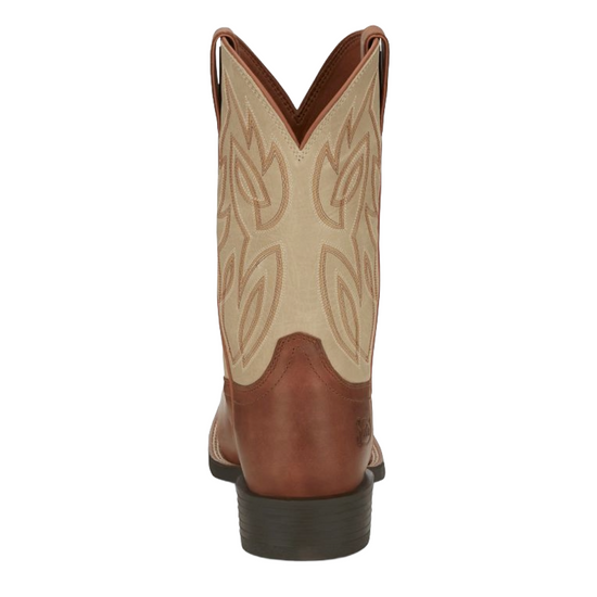 Justin Men's Canter Bone Cowhide Leather Western Boot SE4511