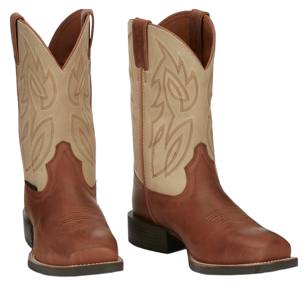 Justin Men's Canter Bone Cowhide Leather Western Boot SE4511