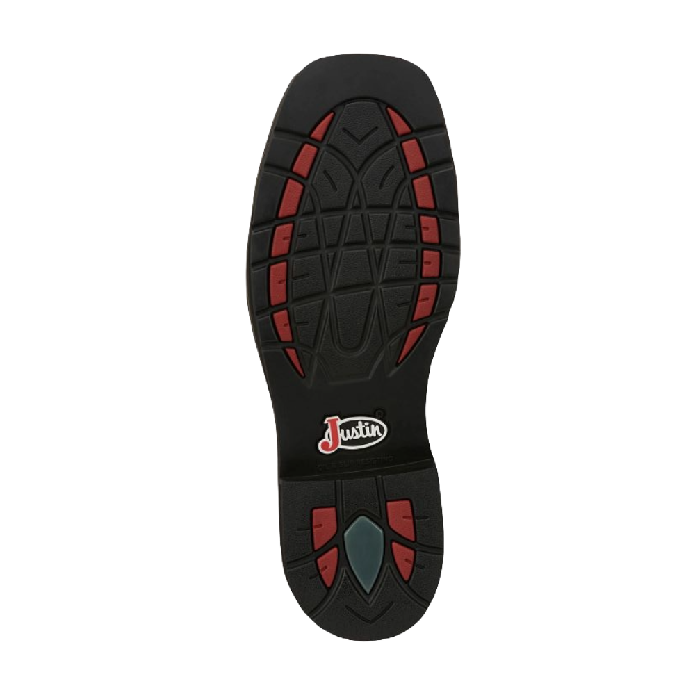 Justin Men's Driller Brown Water Buffalo Work Boot SE462