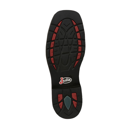 Justin Men's Driller Brown Water Buffalo Work Boot SE462