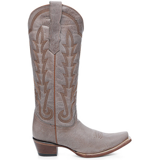 Circle G By Corral Ladies Sand Western Embroidery Tall Boots L6281