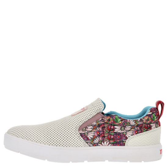 XTRATUF Ladies Sharkbyte 2.0 Eco White Onyx Multi Floral Shoes XSB2W100