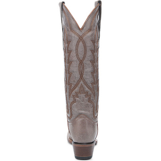 Circle G By Corral Ladies Sand Western Embroidery Tall Boots L6281