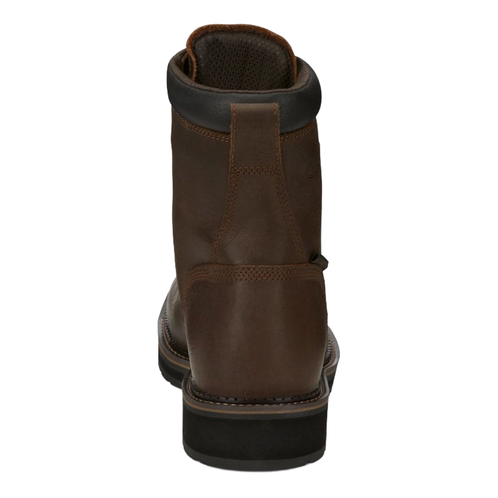 Justin Men's Driller Brown Water Buffalo Work Boot SE462