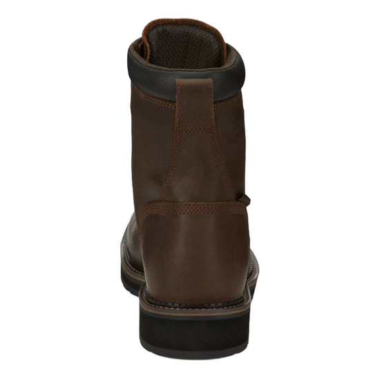 Justin Men's Driller Brown Water Buffalo Work Boot SE462