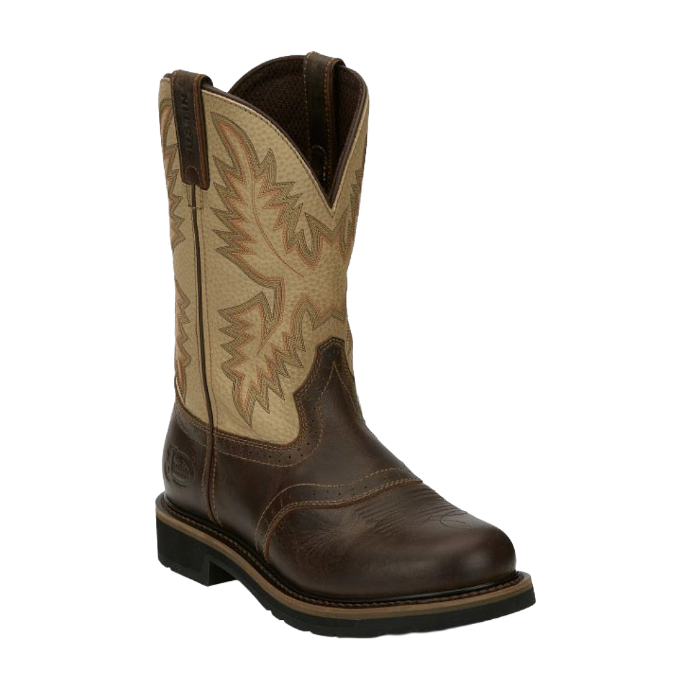 Justin Men's Superintendent Bone White Western Boot SE4660