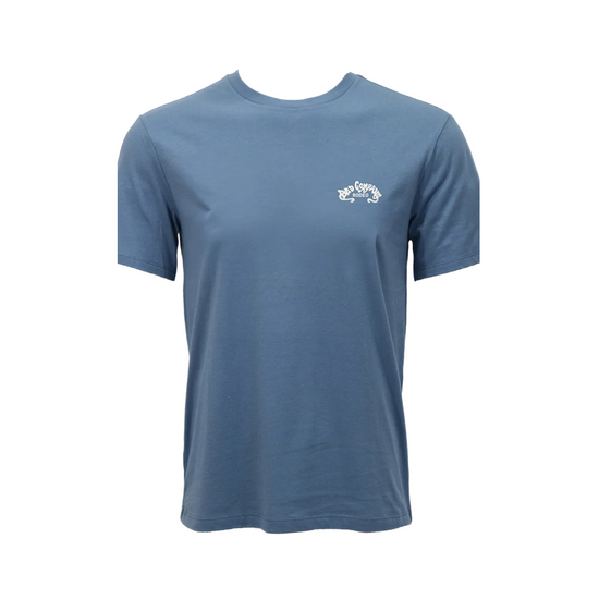 Hooey Men's Bad Company Dark Denim Logo Graphic T-Shirt HT1832DE