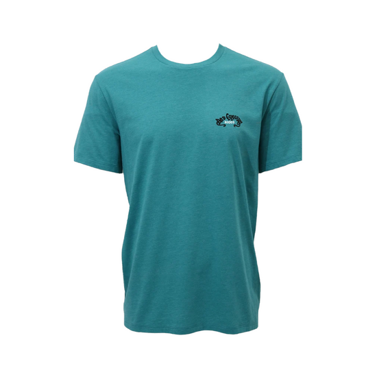 Hooey Men's Bad Company Teal 'Bad To The Bone' Graphic T-Shirt HT1835TL