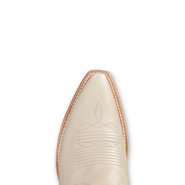 Tecovas Ladies The Lynn Western Cream Bootie 20055CRE