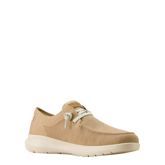 Ariat Men's Light Tan Knit Hilo Slip On Shoe 10064055