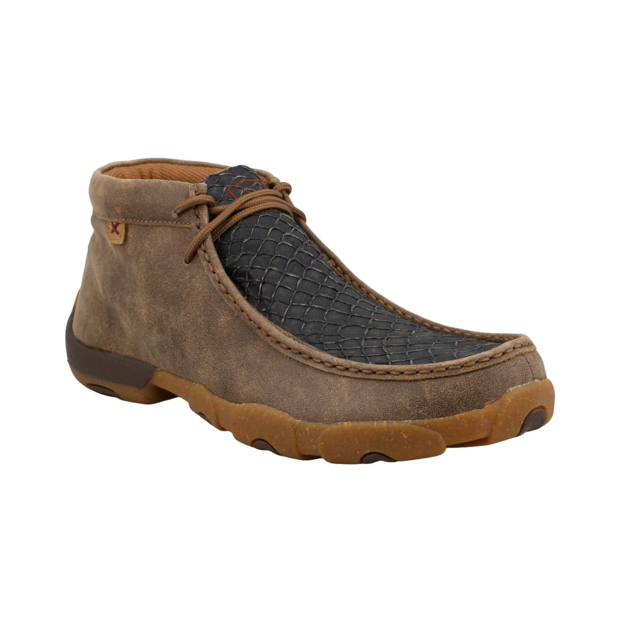 Twisted X Men's Chukka Black & Bomber Driving Moc MDM0101