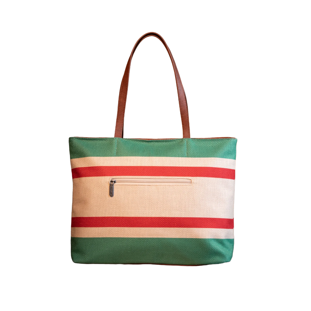 Wrangler Ladies Aztec Pattern Green Tote Bag WG159-8112GN