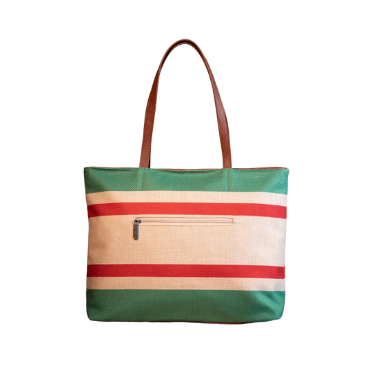 Wrangler Ladies Aztec Pattern Green Tote Bag WG159-8112GN