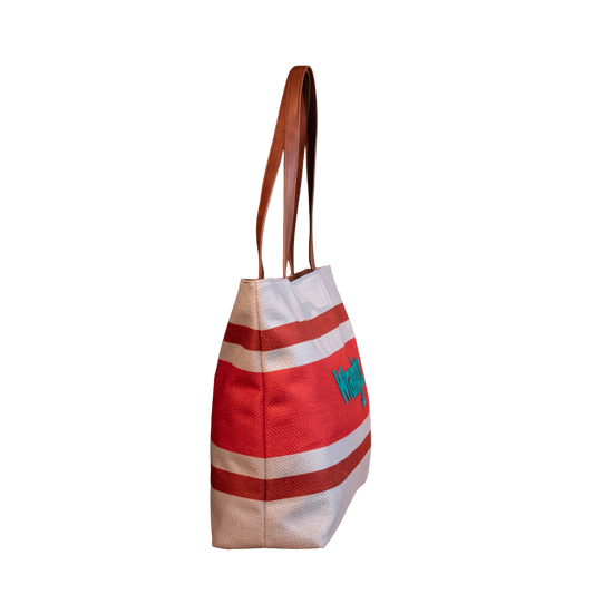 Wrangler Ladies Aztec Pattern Jean Tote Bag WG159-8112JN