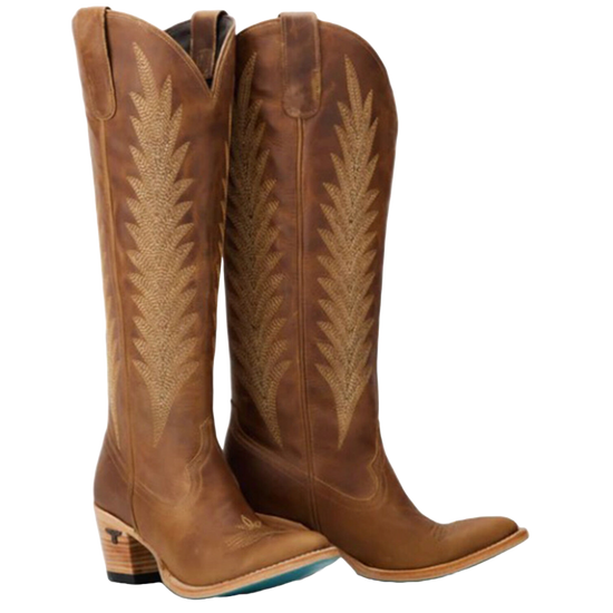 Lane Ladies Jentry Knee High Desert Clay Western Boot LB0538B