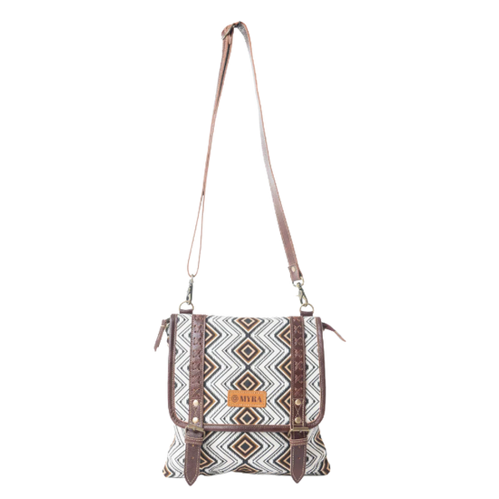 Myra Bag Canyon Star Black & White Concealed Carry Bag S-12280