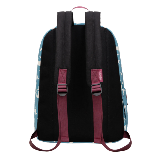 Wrangler Ladies Horse Print Blue Backpack WG2000-005BL
