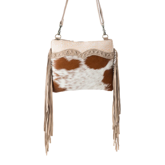 Myra Bag Mesa Rebel Hairon Spotted Tan Bag S-11910