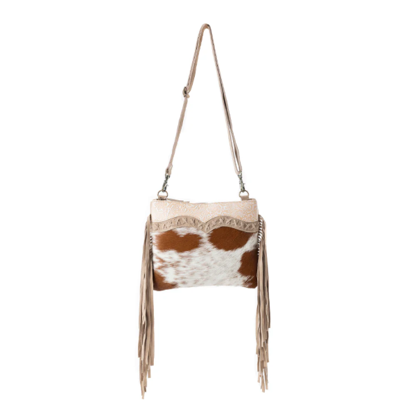Myra Bag Mesa Rebel Hairon Spotted Tan Bag S-11910