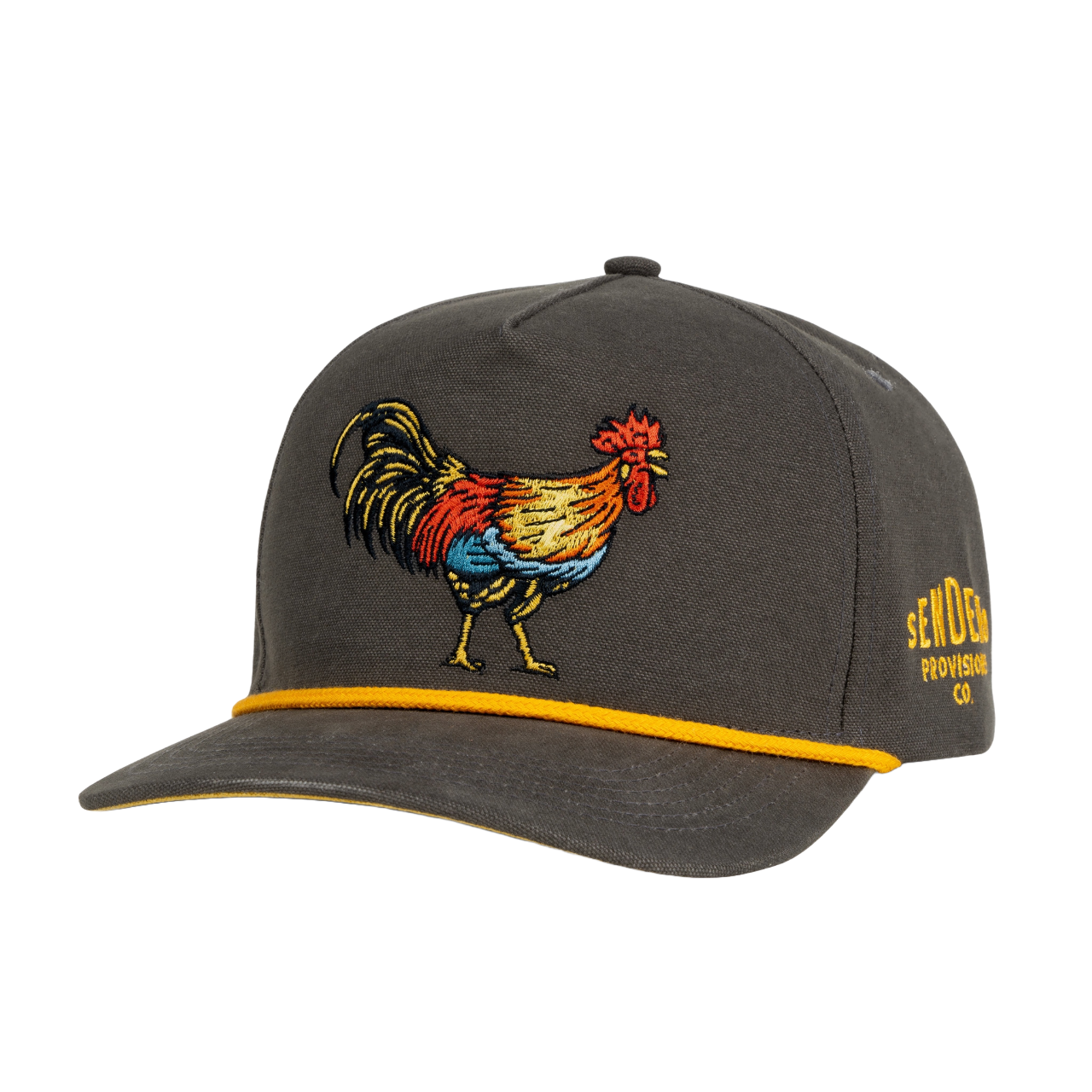 Sendero Provisions Co. Men's Yardbird Graphic Charcoal Cap SPCH124S17-CH