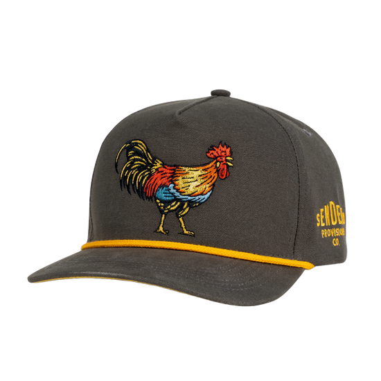 Sendero Provisions Co. Men's Yardbird Graphic Charcoal Cap SPCH124S17-CH