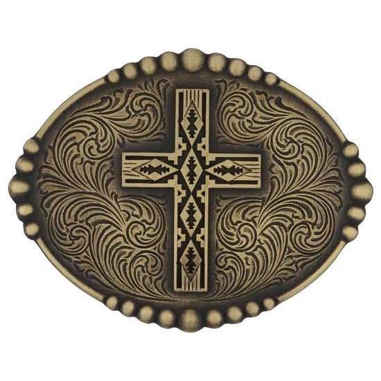 Montana Silversmith Men's Faith Of The Southwest Bronze Buckle A1026P