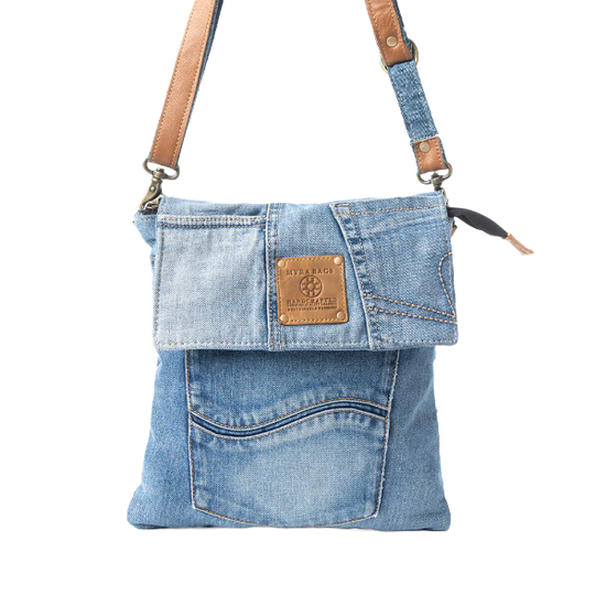 Myra Bag Jaycee's Day Denim Crossbody Bag S-10906