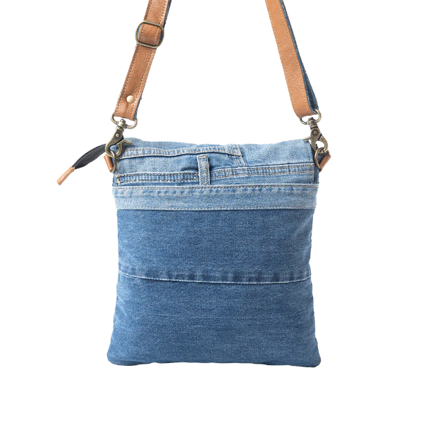 Myra Bag Jaycee's Day Denim Crossbody Bag S-10906