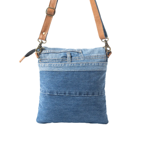 Myra Bag Jaycee's Day Denim Crossbody Bag S-10906
