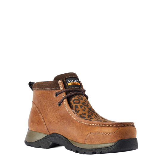 Ariat Ladies Edge LTE Desert Brown Composite Toe Work Boot 10042485