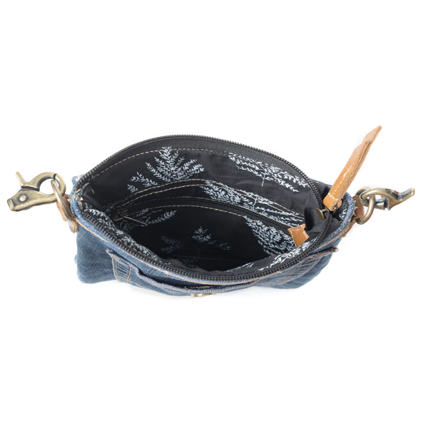 Myra Bag Dahlia Denim Crossbody Bag S-10904