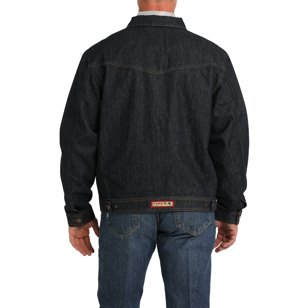 Cinch Men's Indigo Wash Button Down Denim Jacket MWJ1905001