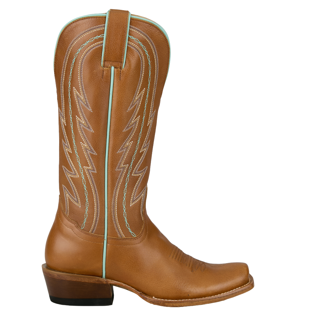 Tony Lama Ladies Hallie Tawny Brown Leather Western Boot RN3630