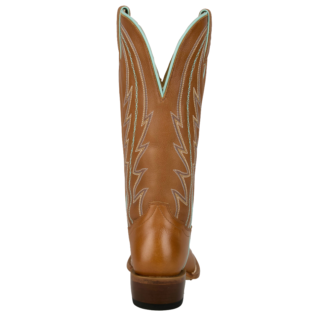 Tony Lama Ladies Hallie Tawny Brown Leather Western Boot RN3630