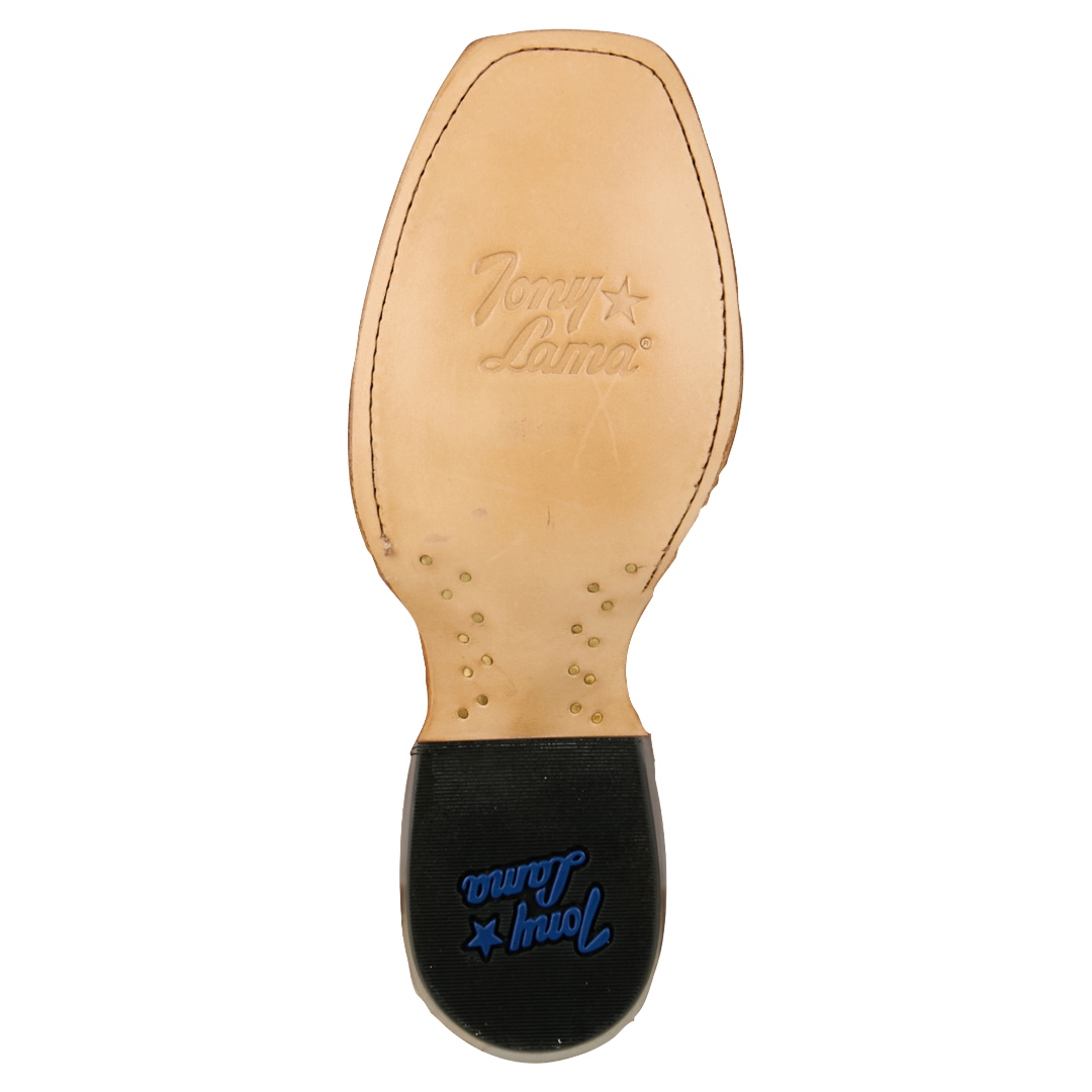 Tony Lama Ladies Hallie Tawny Brown Leather Western Boot RN3630