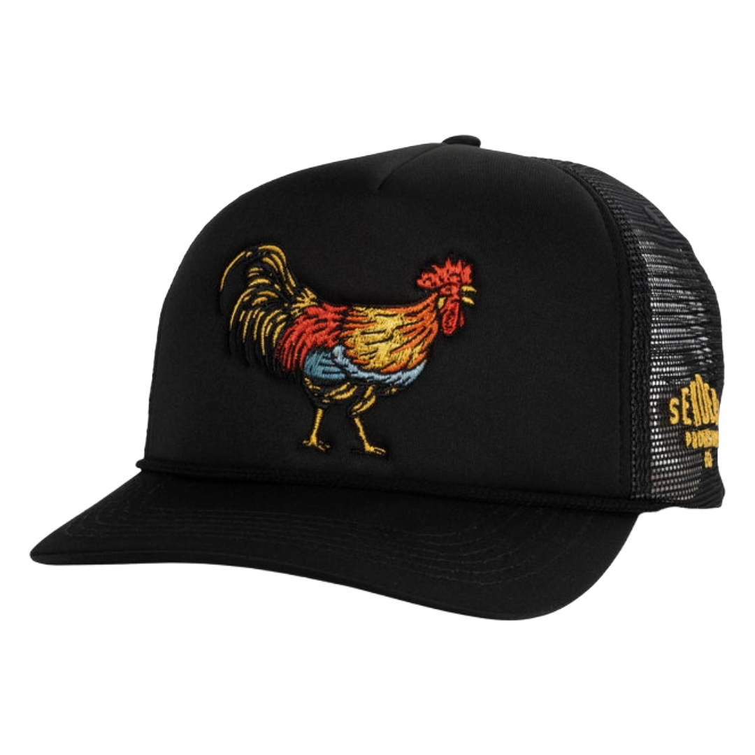 Sendero Provisions Co. Black Yardbird Trucker Cap SPCH124S17-BLK
