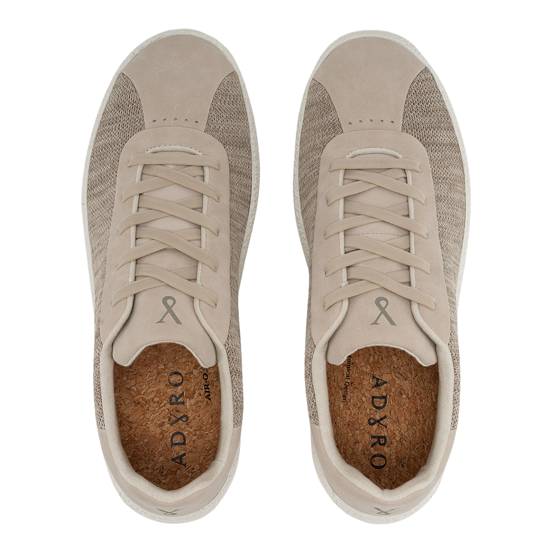 ADYRO Men's Primo Desert Beige Casual Performance Sneaker PRMDES103