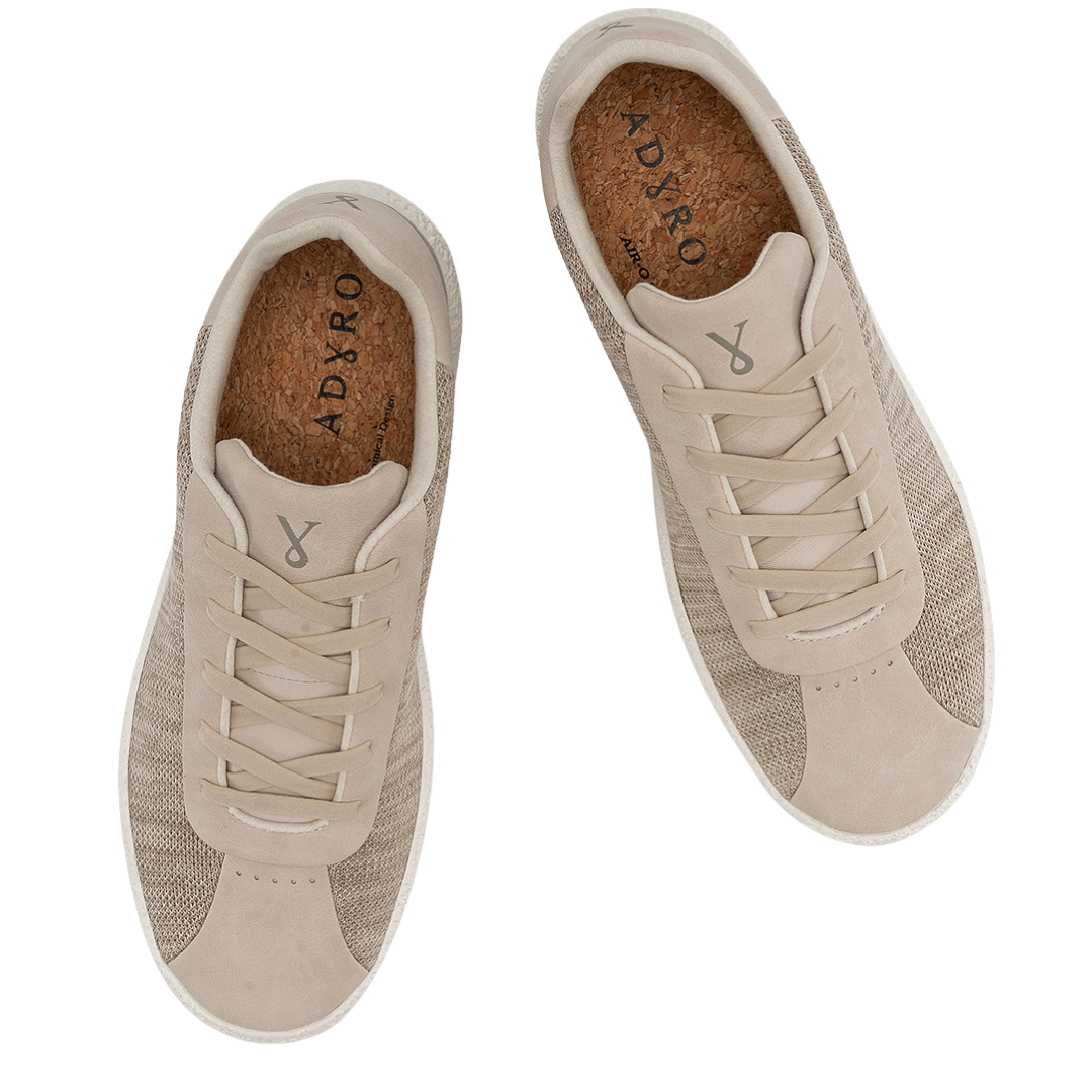 ADYRO Men's Primo Desert Beige Casual Performance Sneaker PRMDES103